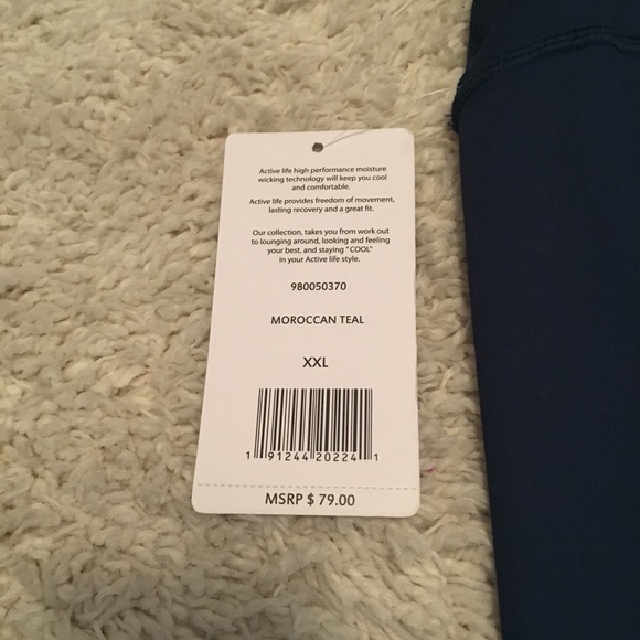 Active Life High-Waisted Crop Lattice Leggings NWT - Picture 5 of 7